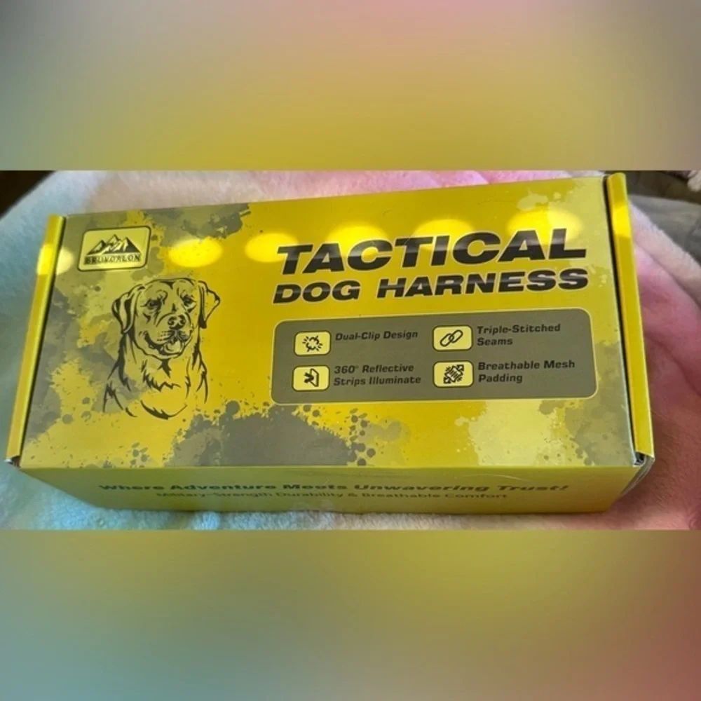 Tactical Dog Harness - Pink